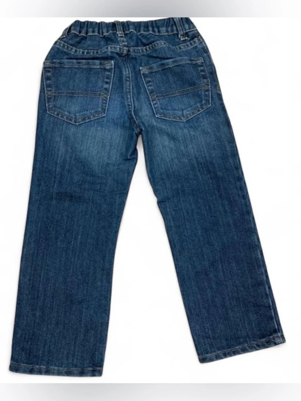 Dark Wash Straight Leg Jeans